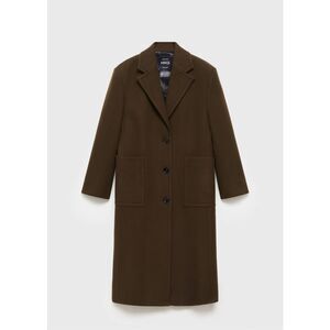 Mango Wool Overcoat Women’s XL Brown $329.00